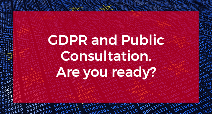 GDPR and Public Consultation