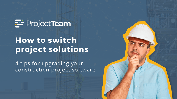 How to switch project solutions