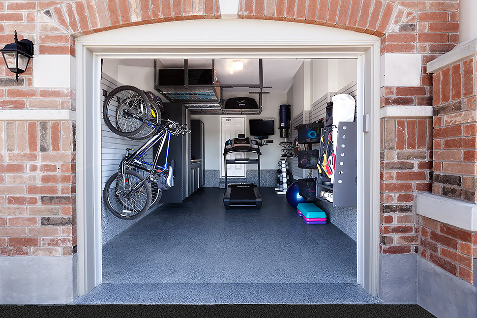 How To Turn Your Garage Into A Fitness Room, Garage Gym Ideas With Car