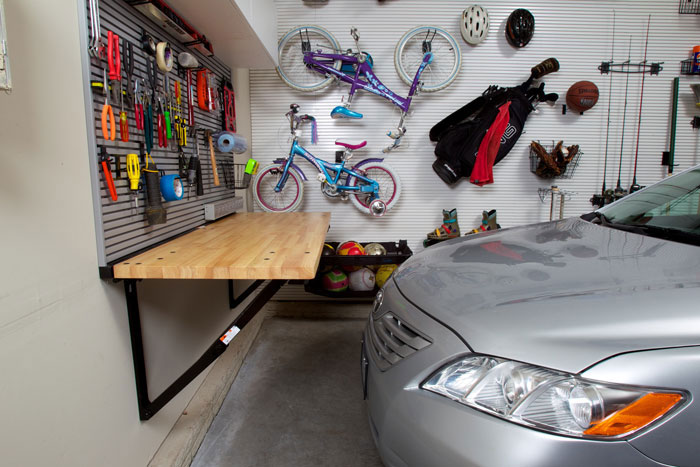 Garage Work Ideas For Creating A, Single Car Garage Storage Ideas