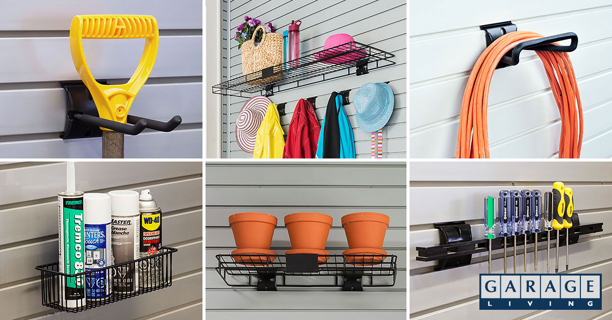 17 Of The Best Garage Slatwall Accessories : Which Do You Need? – CoolYeah  Garage organization & Caster wheels