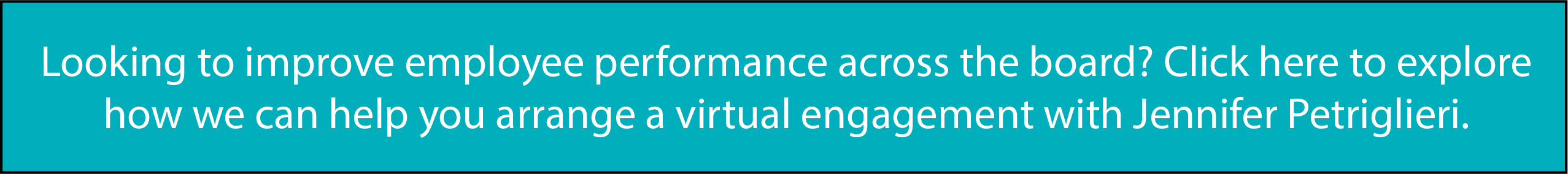 Looking to improve employee performance across the board? Click here to explore how we can help you arrange a virtual engagement with Jennifer Petriglieri.