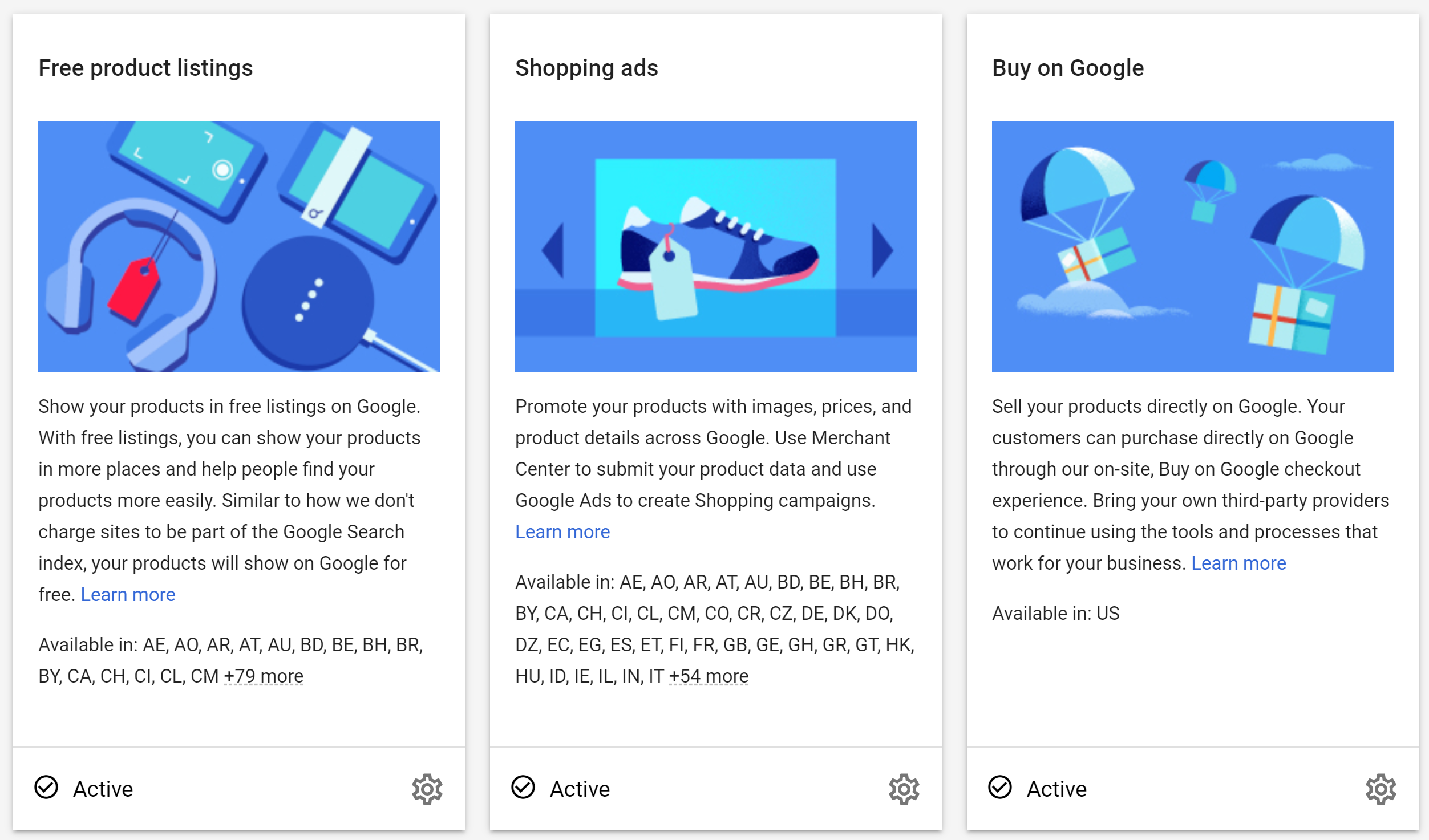 How do Google Shopping free listings work?