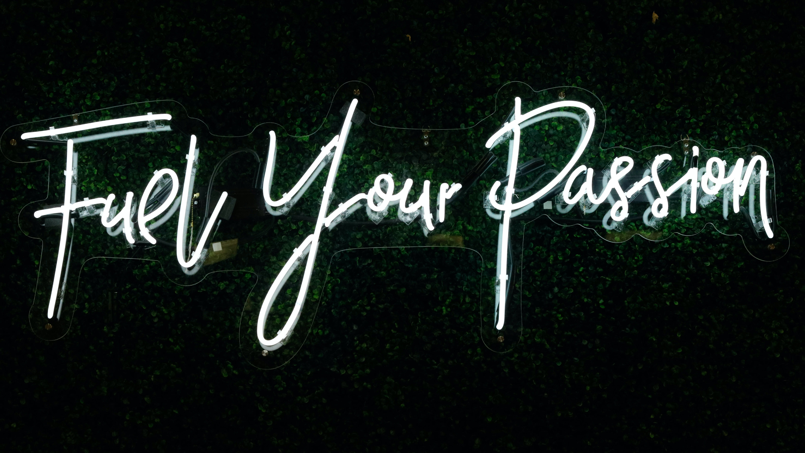 fuel your passion electric sign