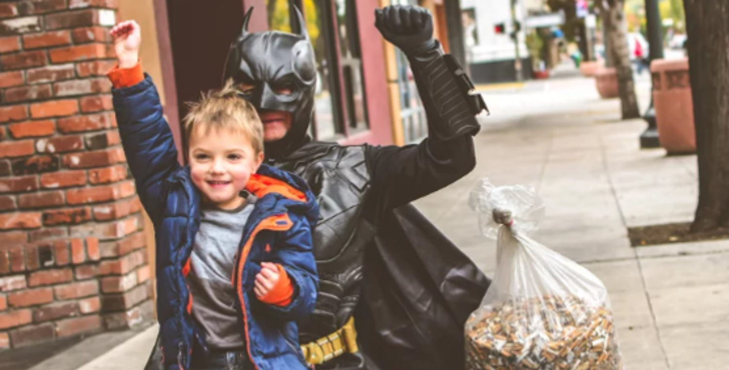 Dr Gailis Batman antismoking hero