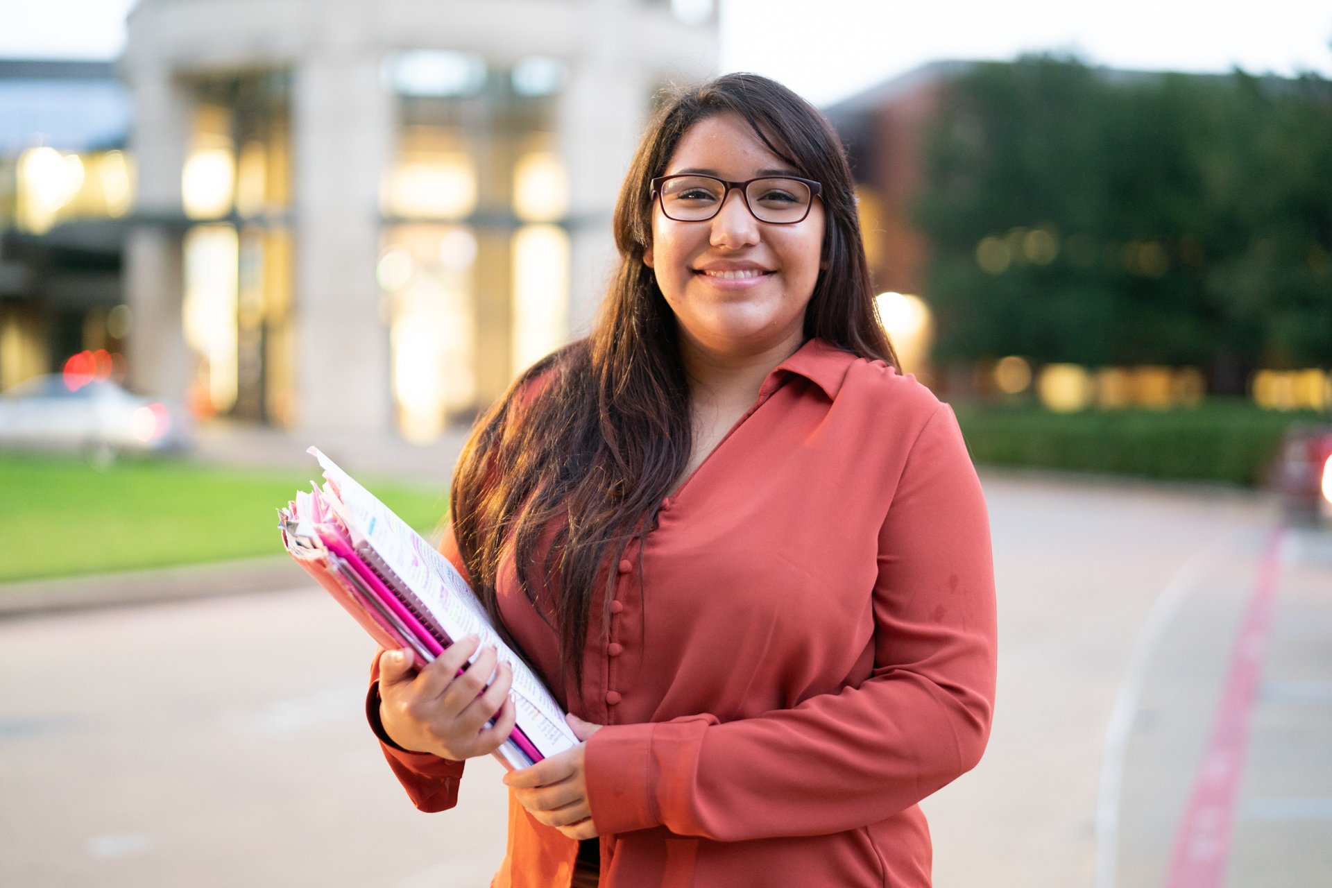 Student with purpose