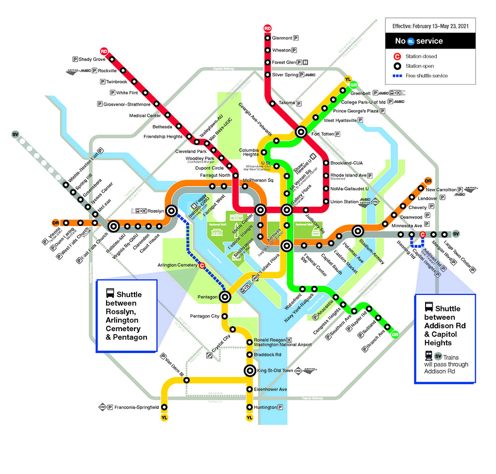 Blue Line Shutdown