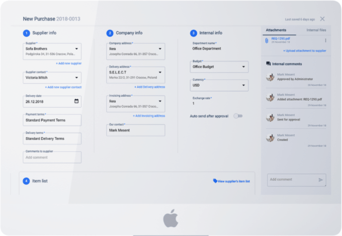 What is admin panel in datadriven business?