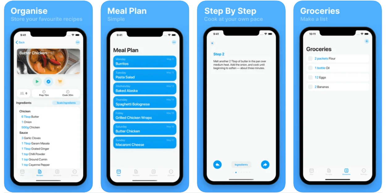 Recipes app: Crouton