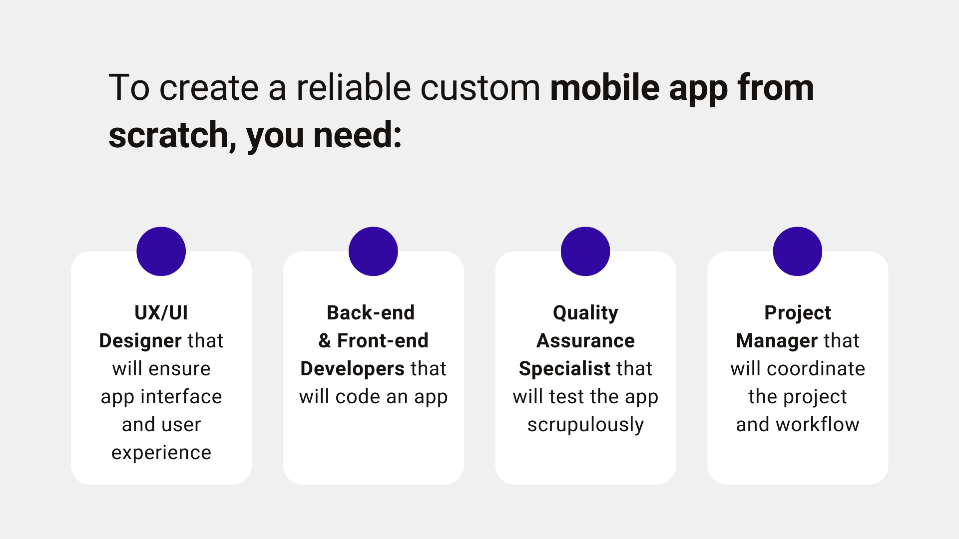 social mobile app development steps