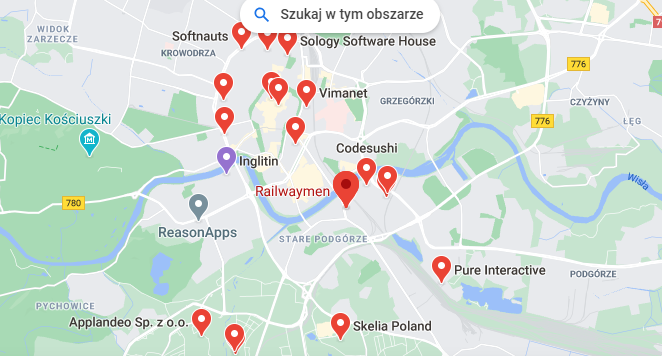 App development companies in Kraków, Poland