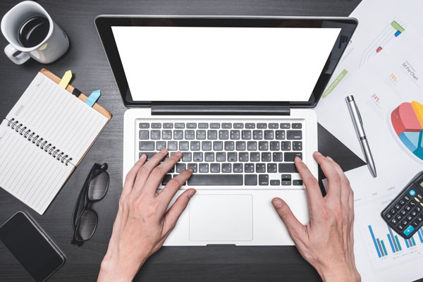 top-view-of-workplace-with-laptop