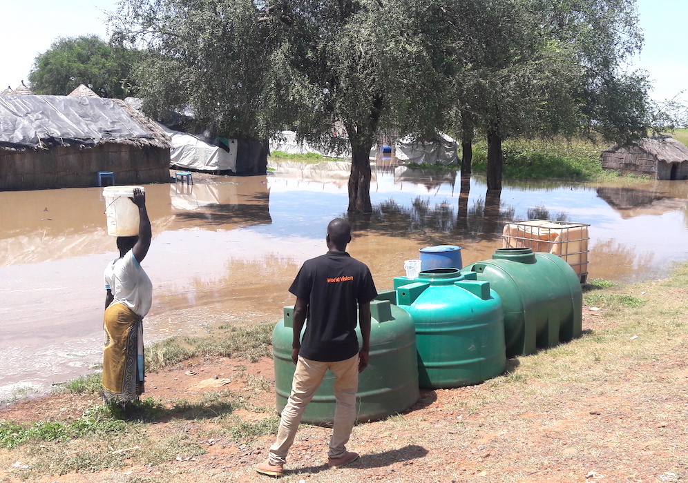 Inundaciones en Melut en Sudán del Sur afectan a las comunidades