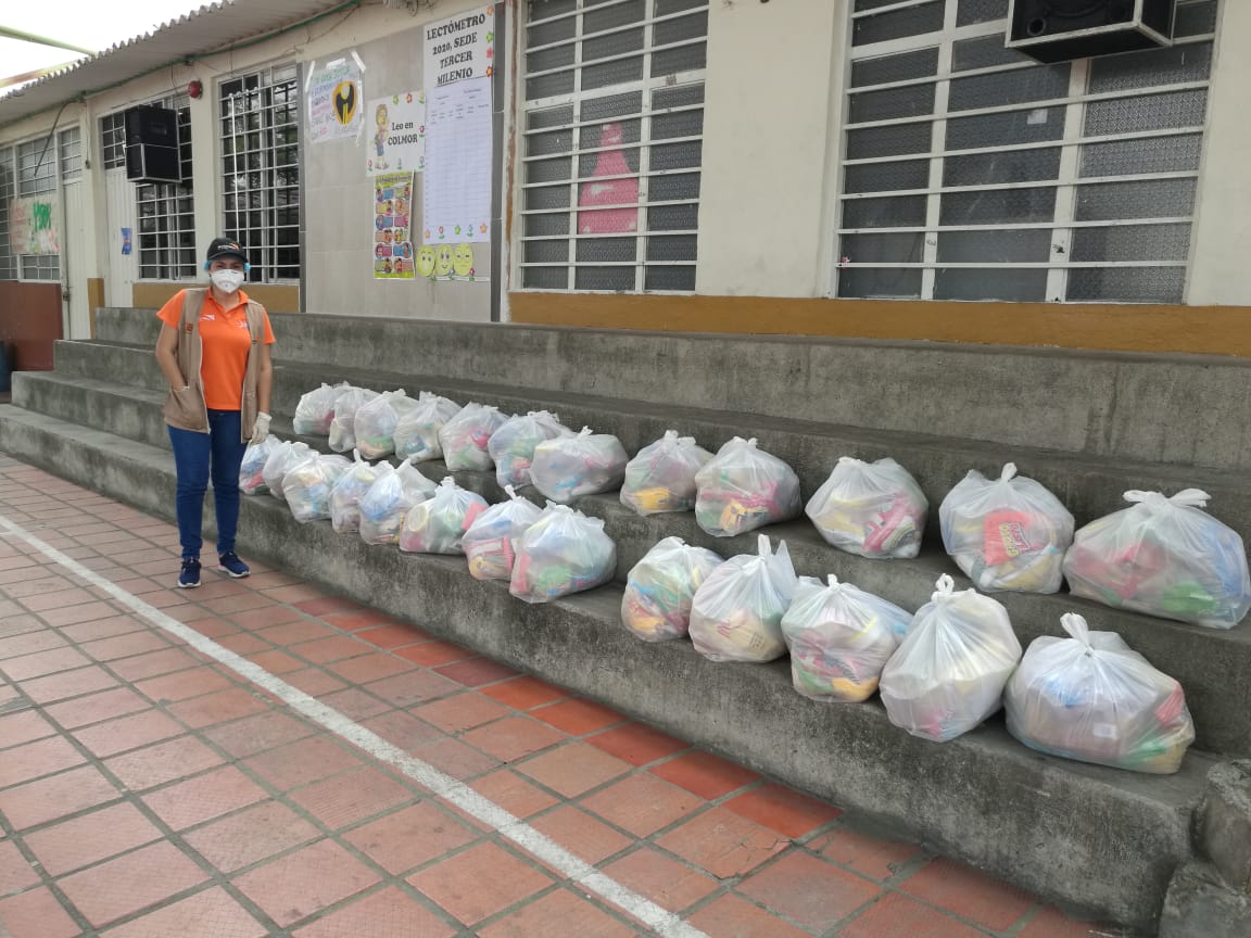 Kits de higiena y ayuda en Colombia