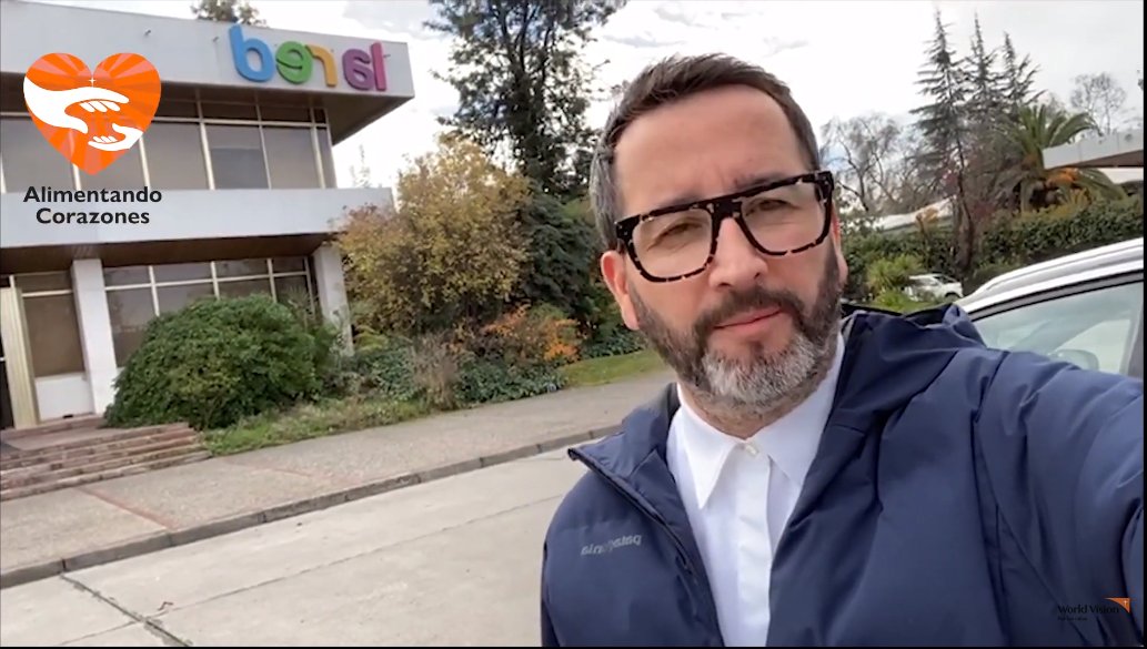 Eduardo Fuentes se suma a la campaña #AlimentandoCorazones