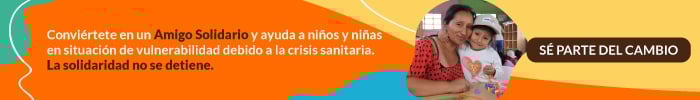 Conviértete en Amigo Solidario. Sé parte del cambio.