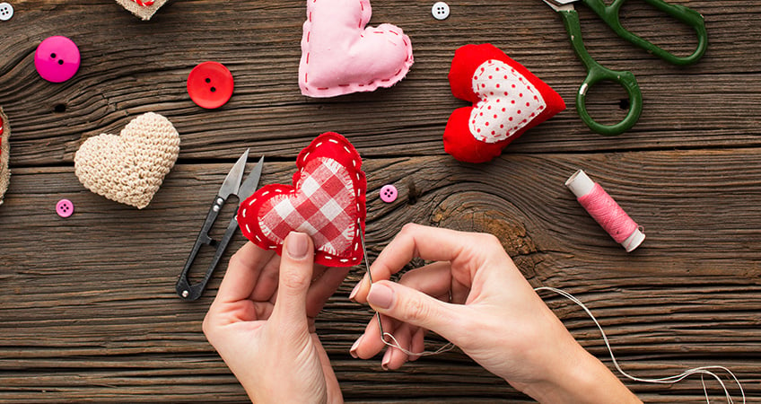 10 regalos hechos a mano para San Valentín para ella y para él