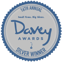 Precision Creative Was Named A Silver Winner From The Davey Awards