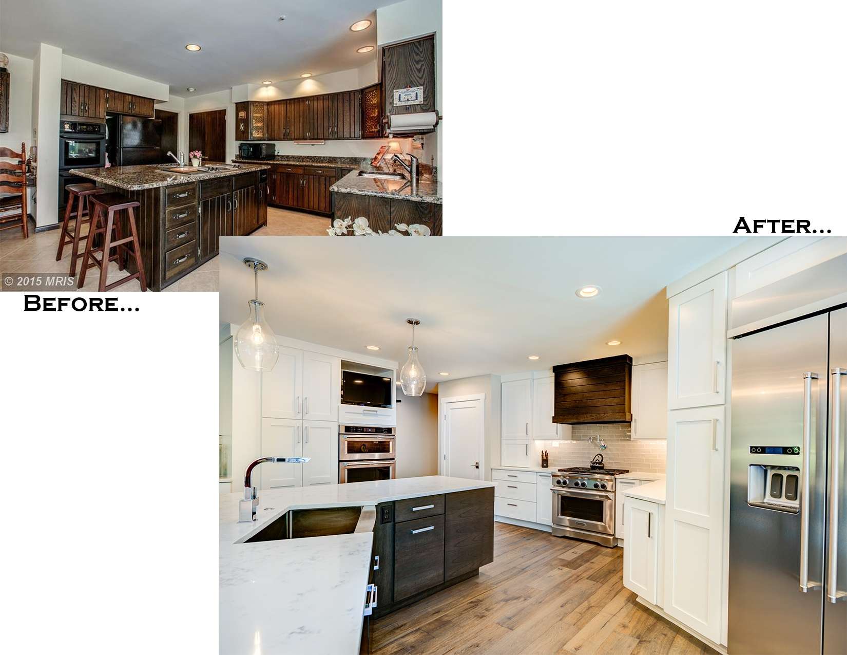Hawkins Kitchen Before and After