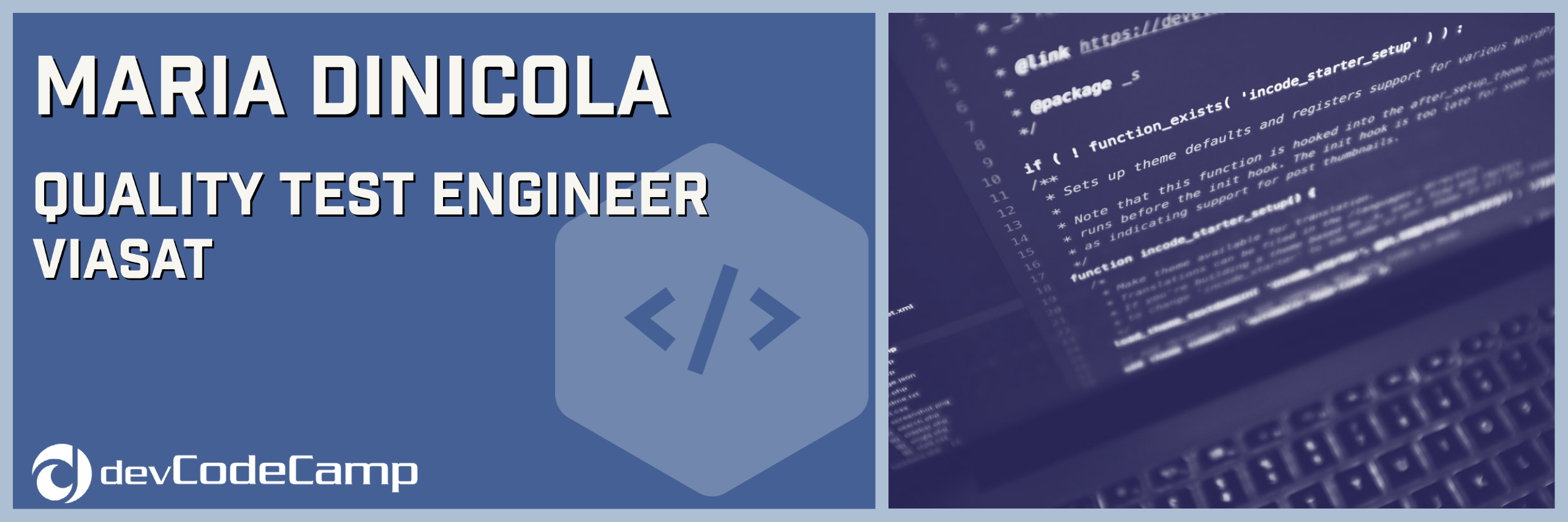 QA Engineer code bootcamp success story