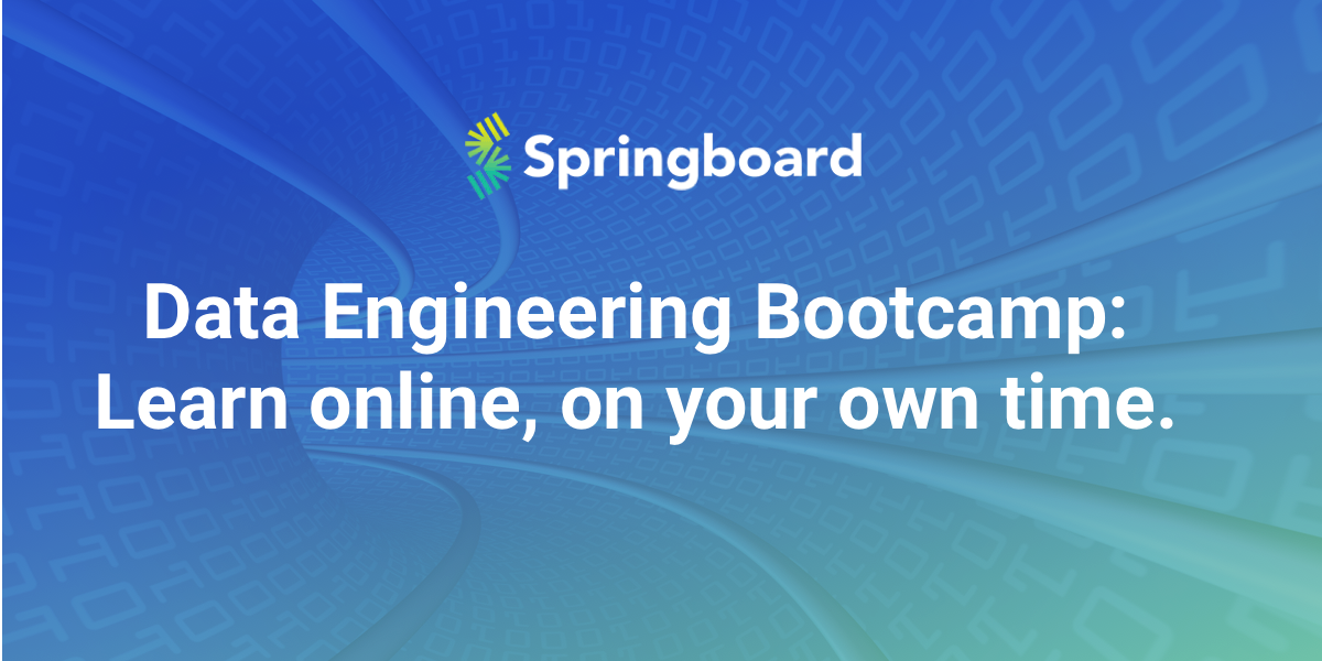 Data Engineering Bootcamp: 100% Online + Money Back Promise