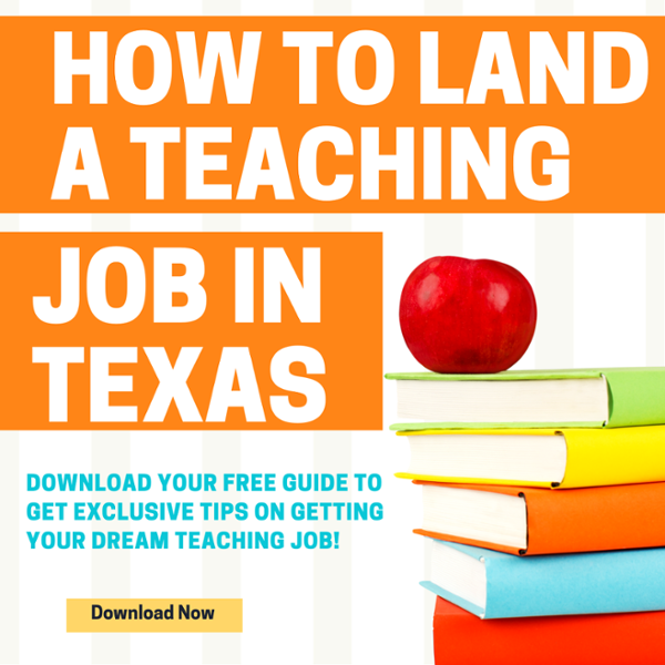 teaching job in texas