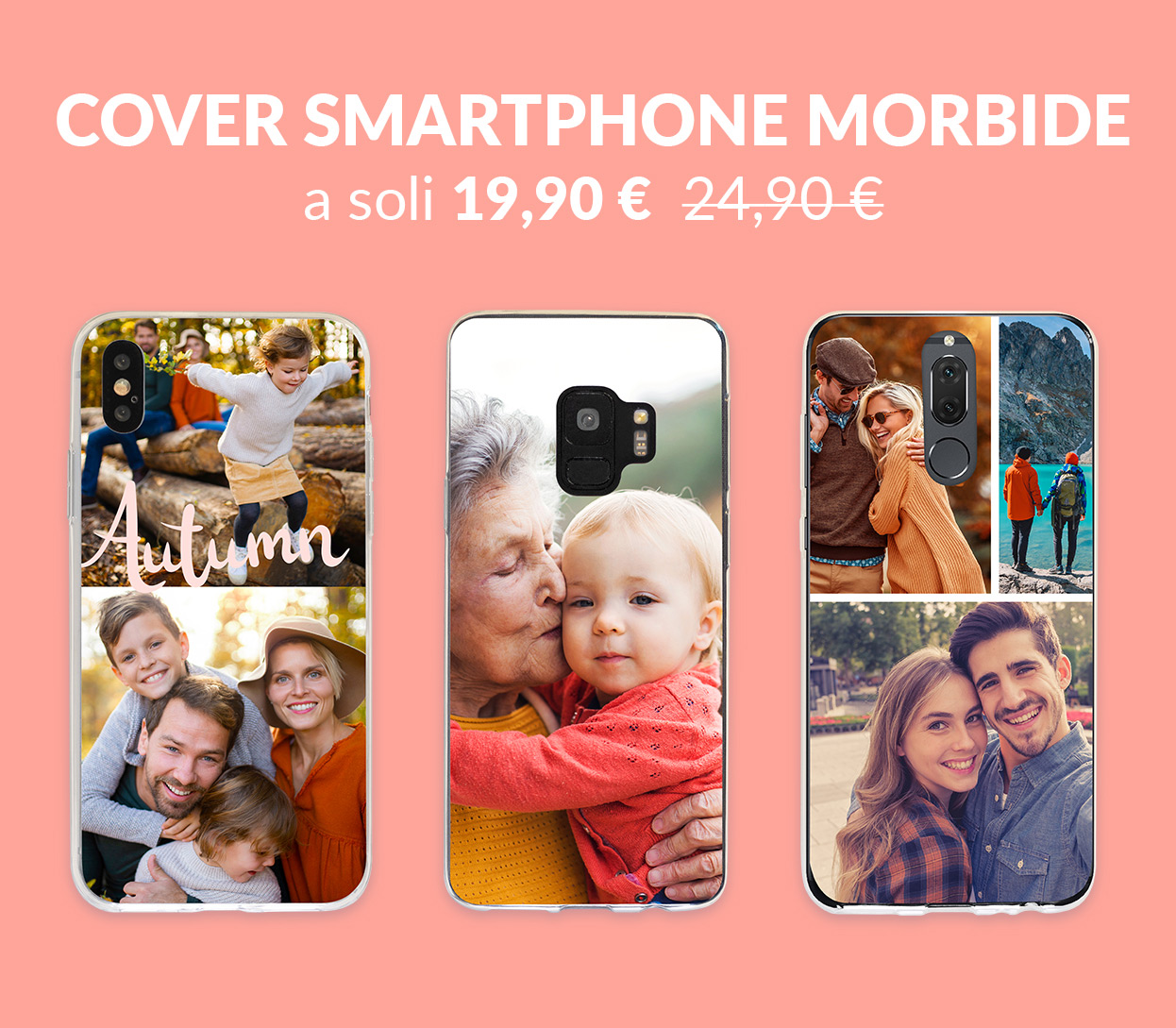 Cover Smartphone Morbide a soli 19,90€ anziché 24,90€