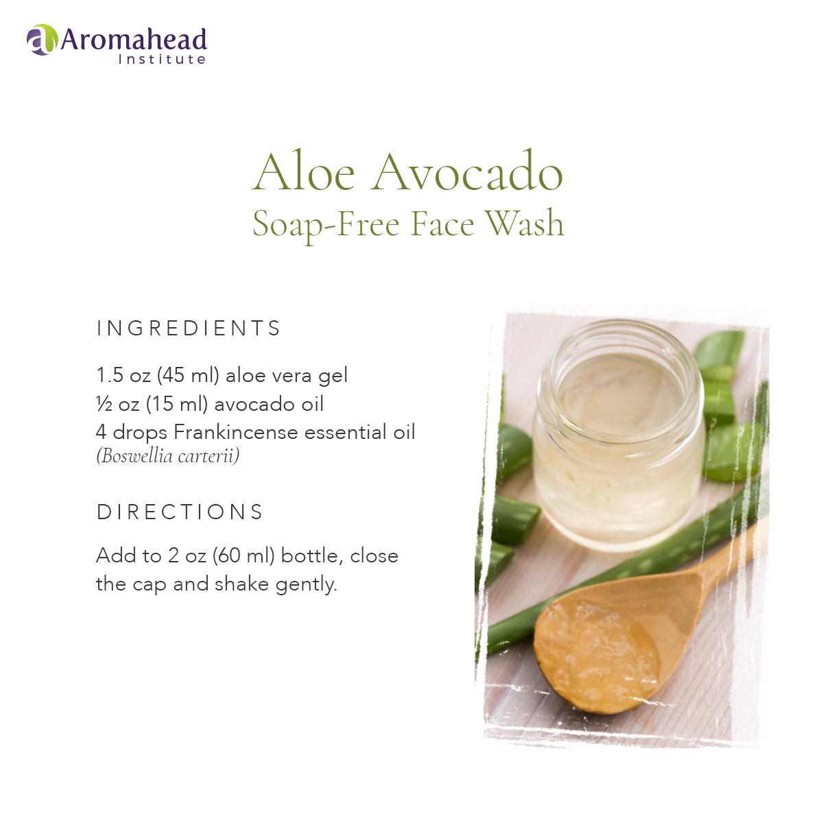 Aloe Avocado Soap Free Face Wash 
