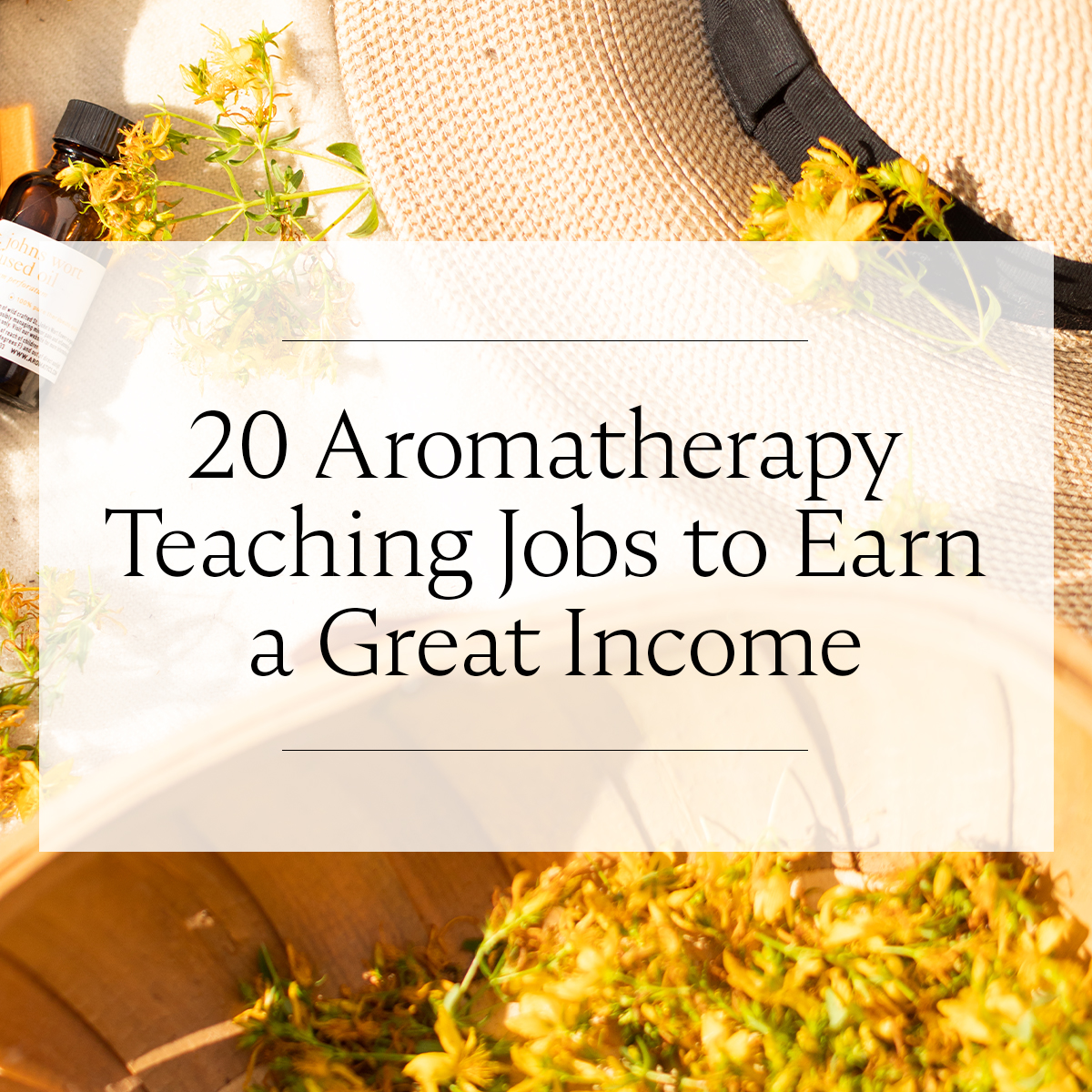 Turn your aromatherapy passions into profit