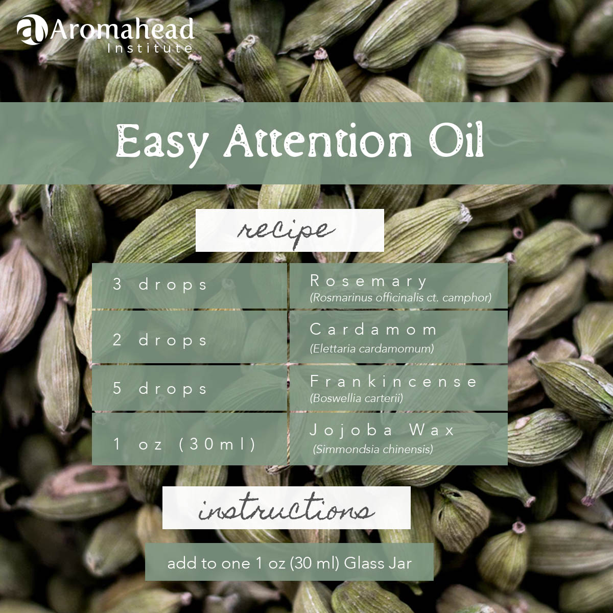  Easy Attention Oil