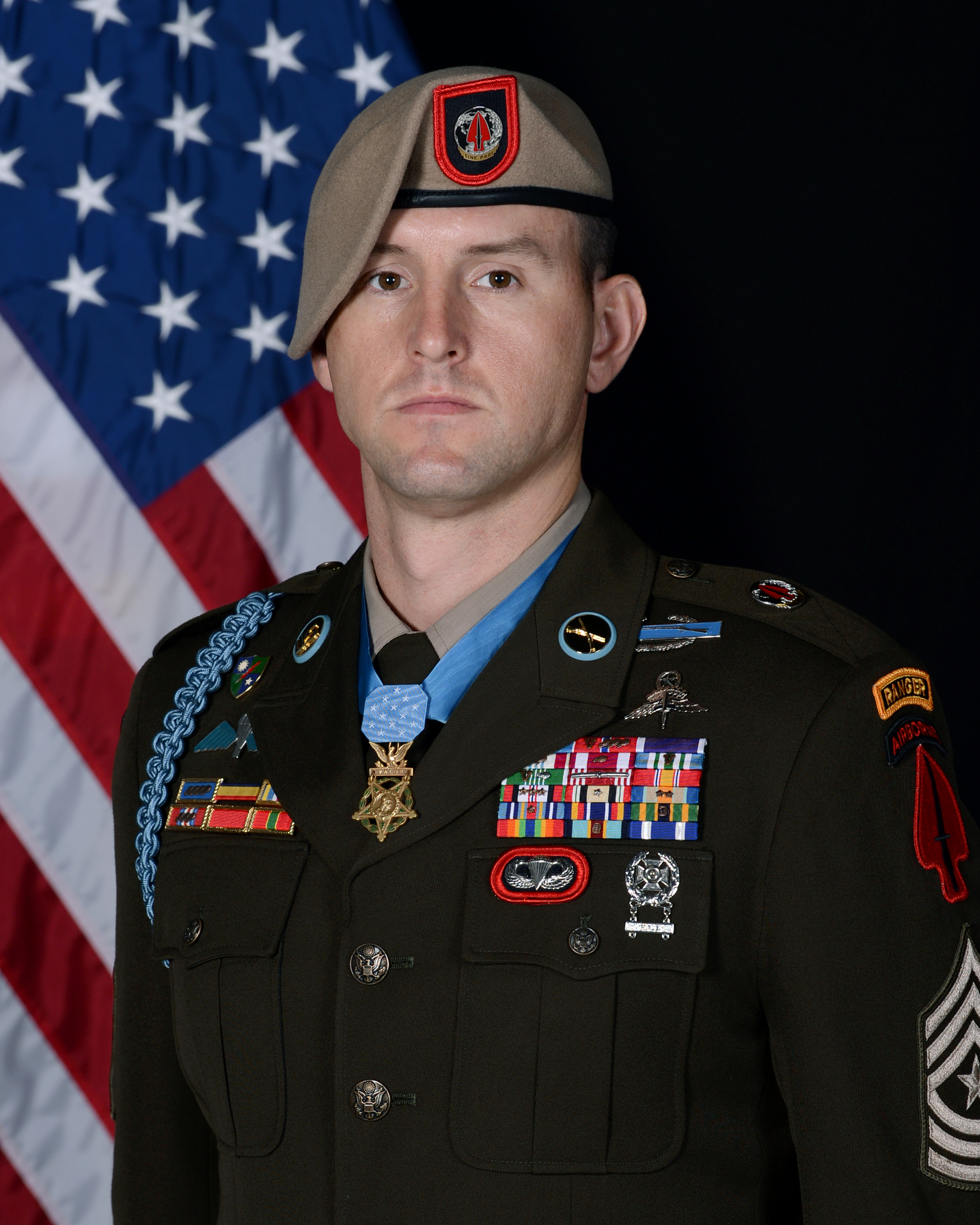 Sergeant Major Thomas P. Payne ‘17 portrait