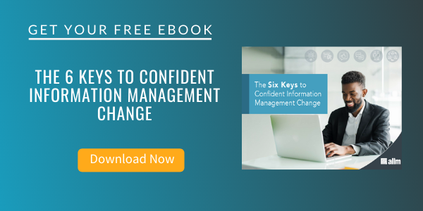 Free eBook: The Six Keys to Confident Information Management Change
