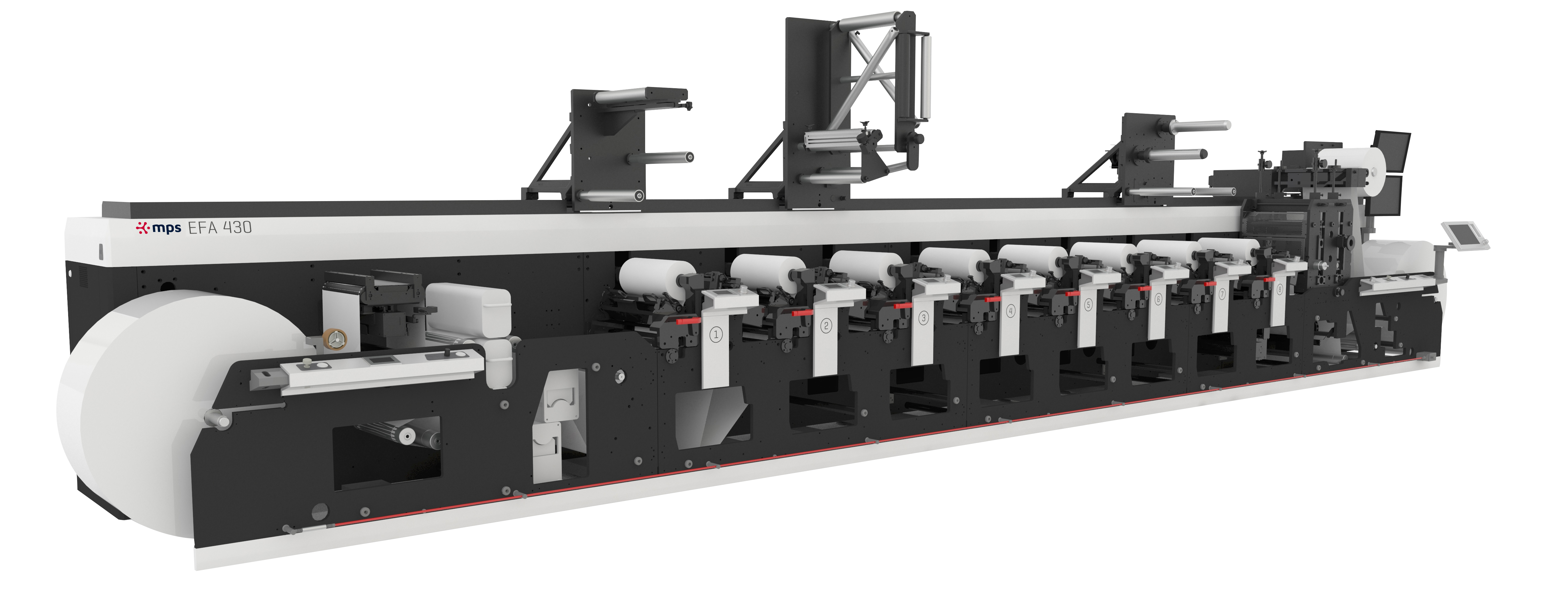 MPS EFA 430 multi-substrate flexo press