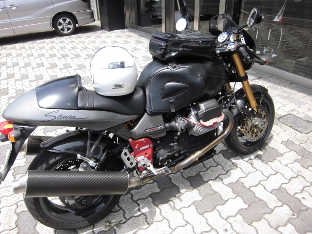 お客様の愛車紹介!!MOTO GUZZI V11スクーラ