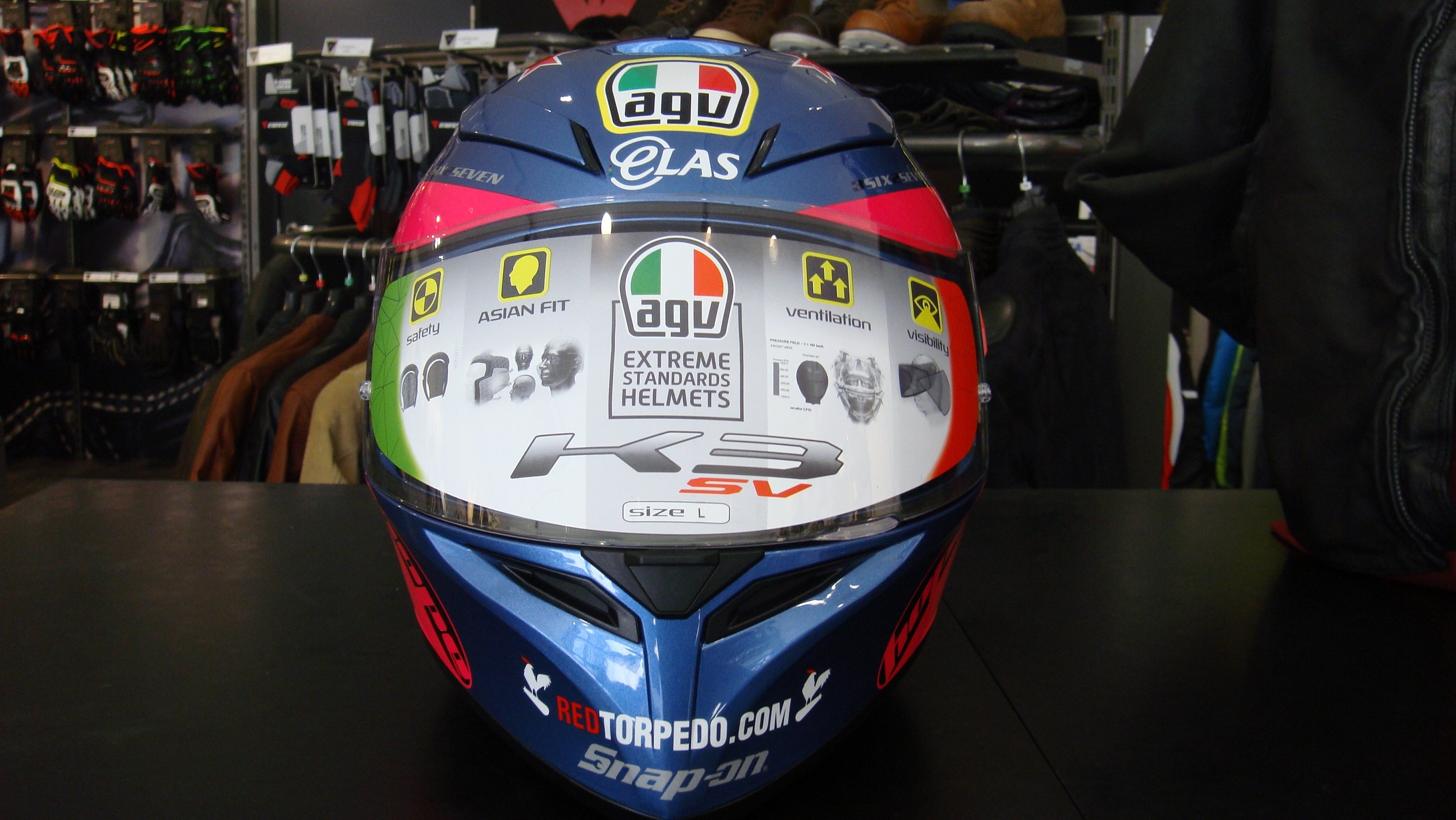 新色 AGV K-3 SV ヘルメットのご紹介！