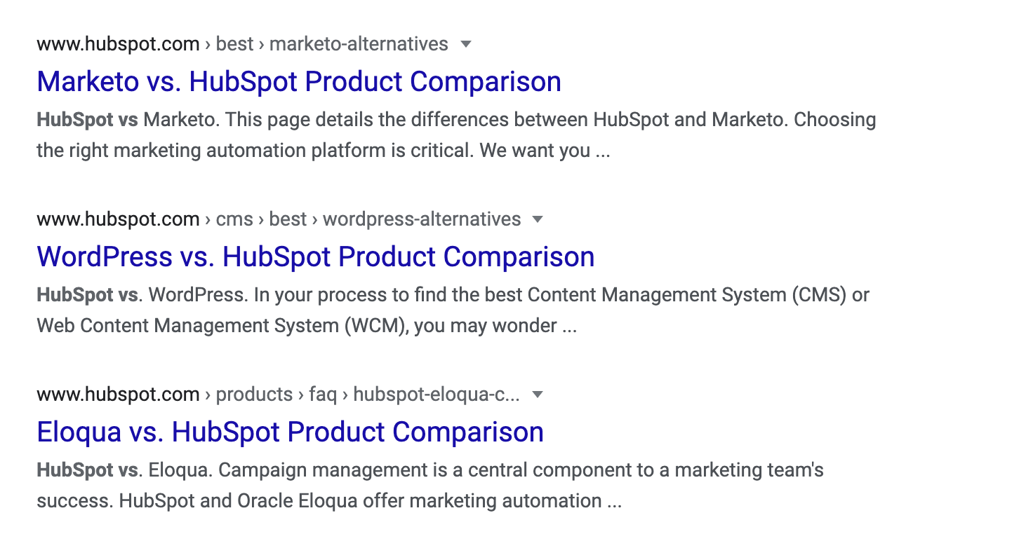 hubspot-comparisons