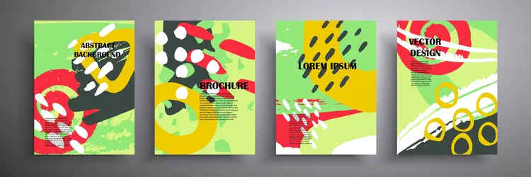 2022 graphic design trends jarring colours