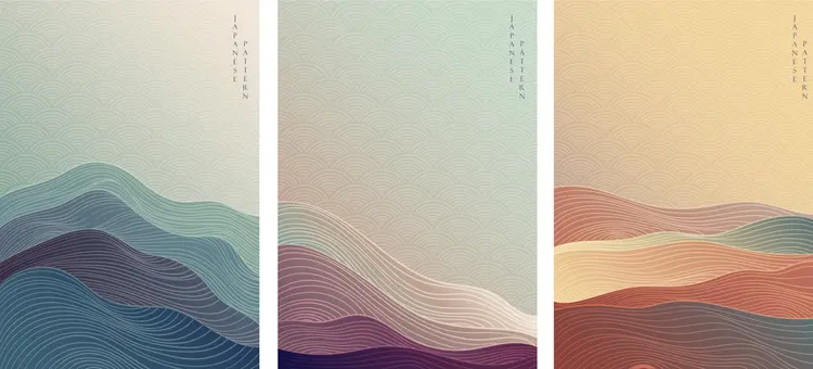 2022 graphic design trends natural shapes