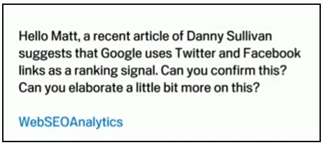 How Important Are Social Signals - What Google Says