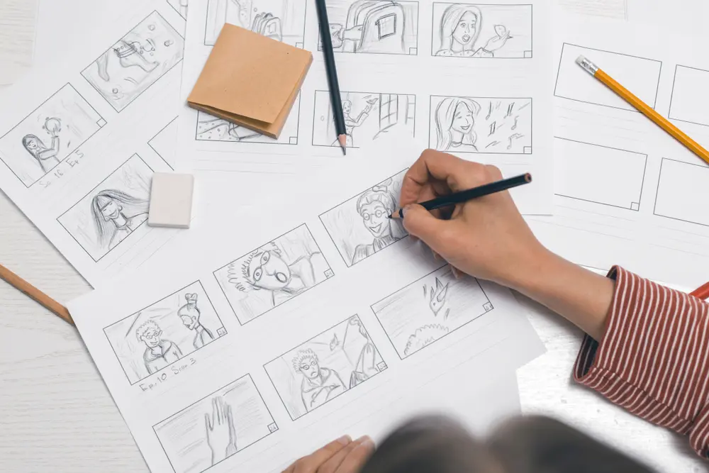 digital storytelling websites storyboarding