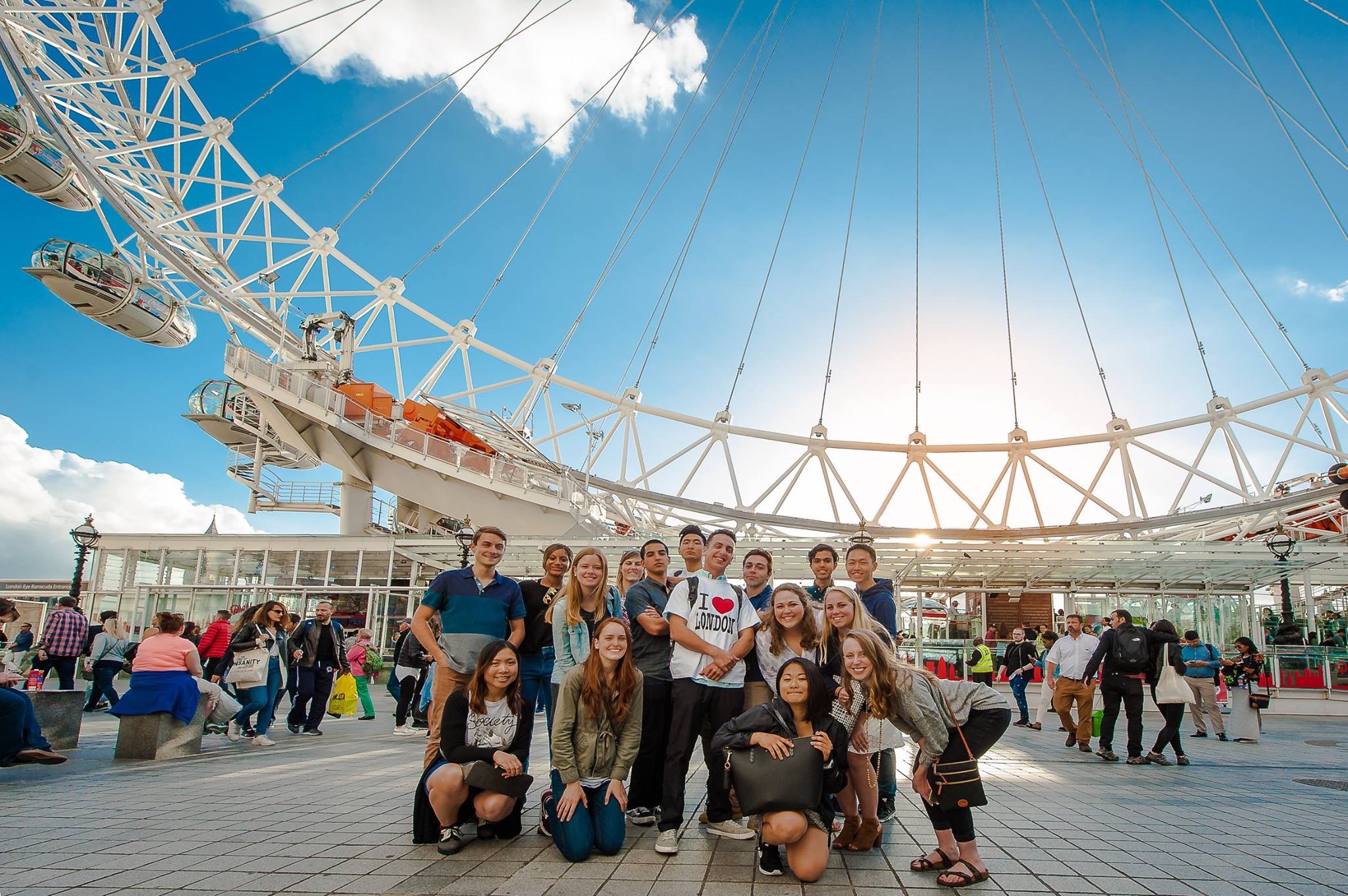 Our 2017 alumni in London.  