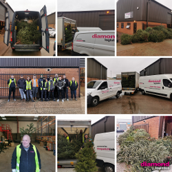 Jan 2022 Warwick Myton Hospice Xmas Tree Collection Instagram-1