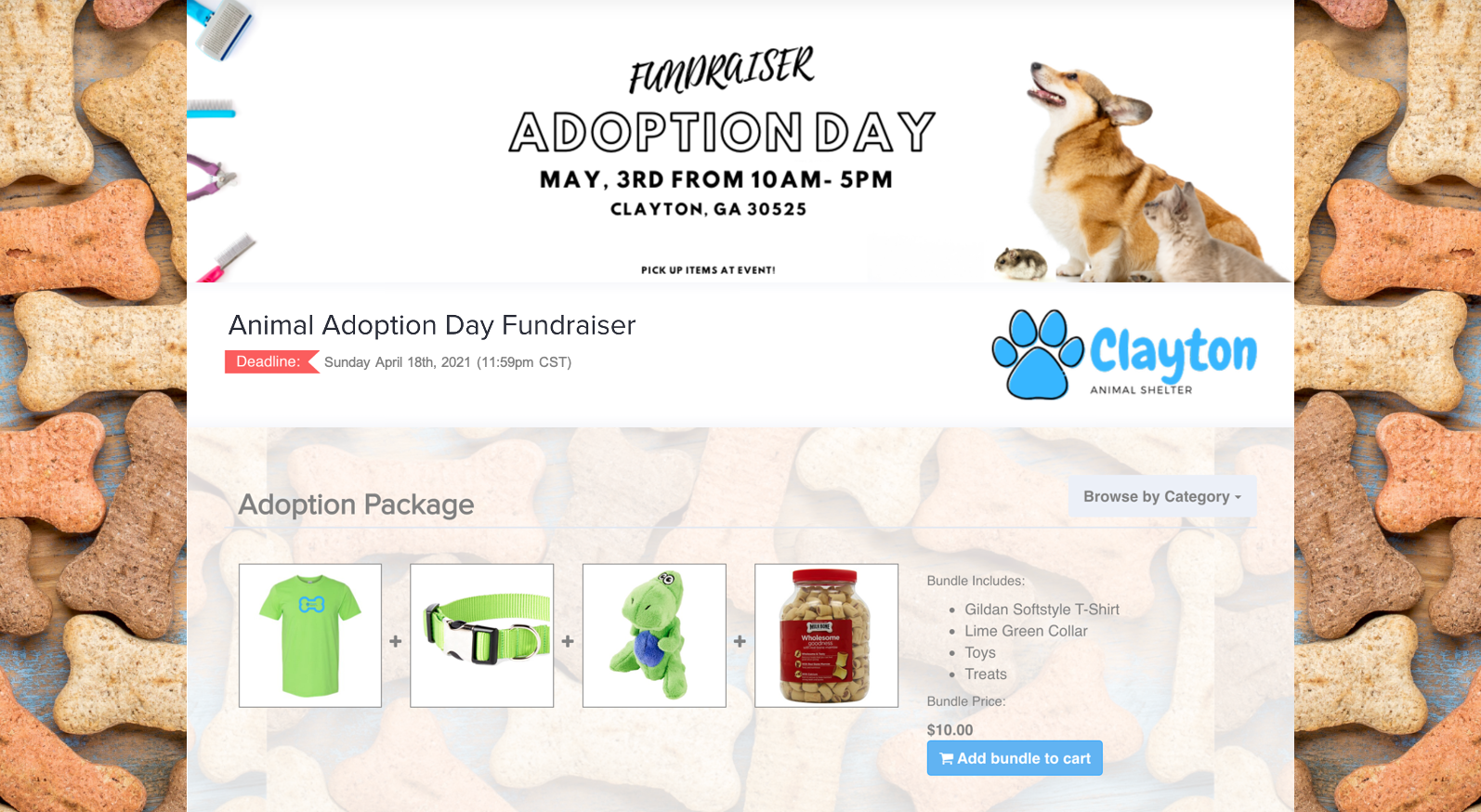 Animal Adoption Store OrderMyGear