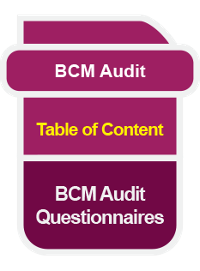 BCM Audit Questionnaires