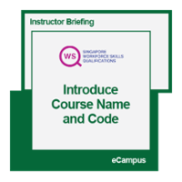 Introduce WSQ Course Name and Code