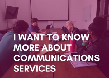 Learn more about communications services