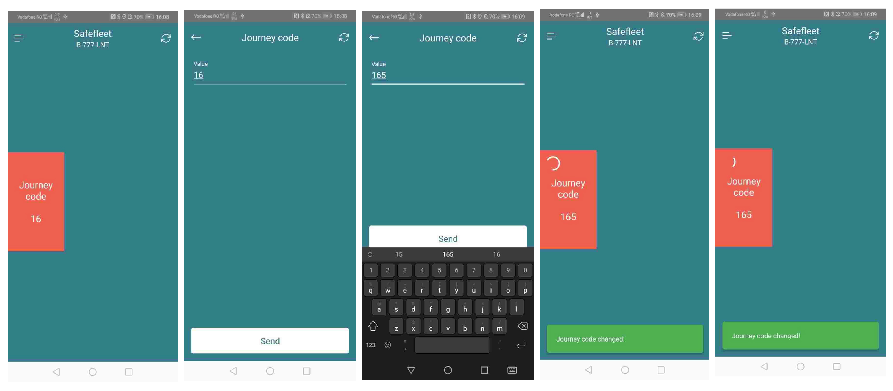 Actualizare program flota auto safepush