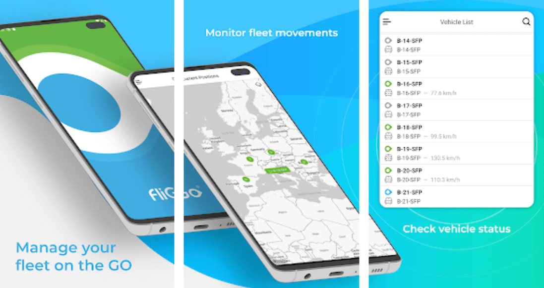 aplicatie administrare flota, fligo safefleet