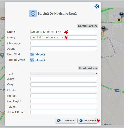 safeconnect aplicatie comunicare dispecer soferi, safefleet