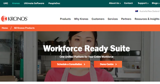 Kronos Workforce Ready suite